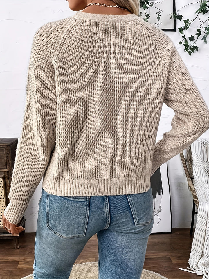 Sara™ I Strikcardigan