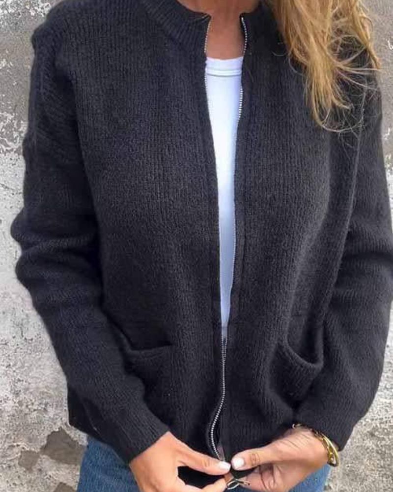 Mira™ | Cotton Knit Cardigan