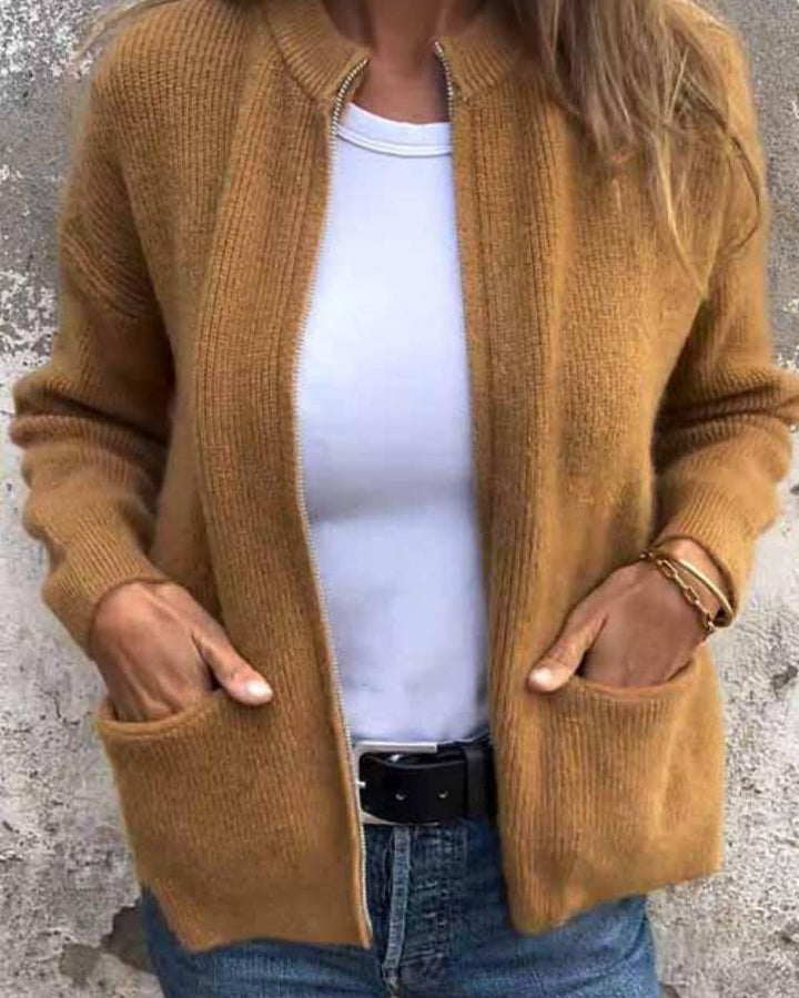 Mira™ | Cotton Knit Cardigan