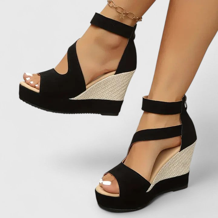 Selviana | Comfort Support Wedge Sandals
