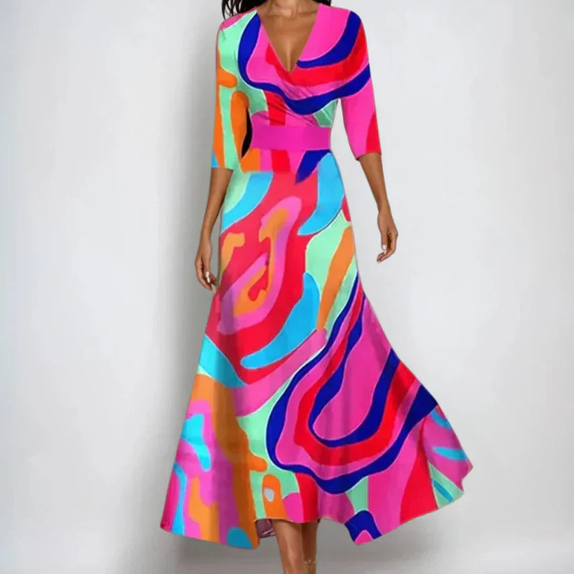 Lucia - Luxury Floral Dress