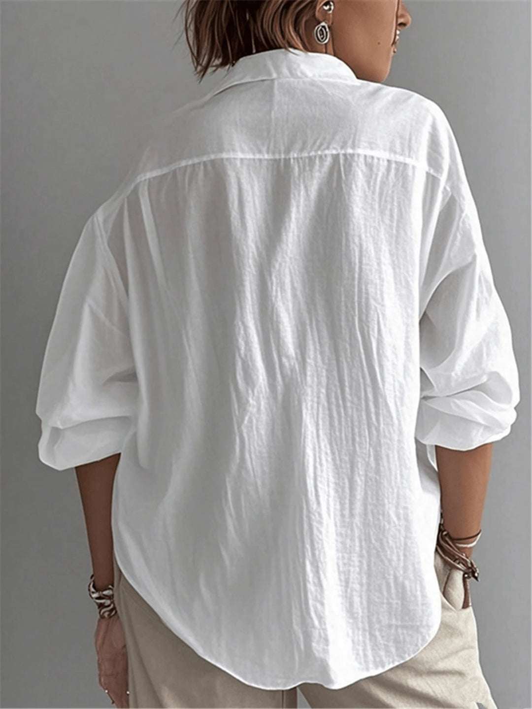 Marielle™ Relaxed Button-Front Shirt