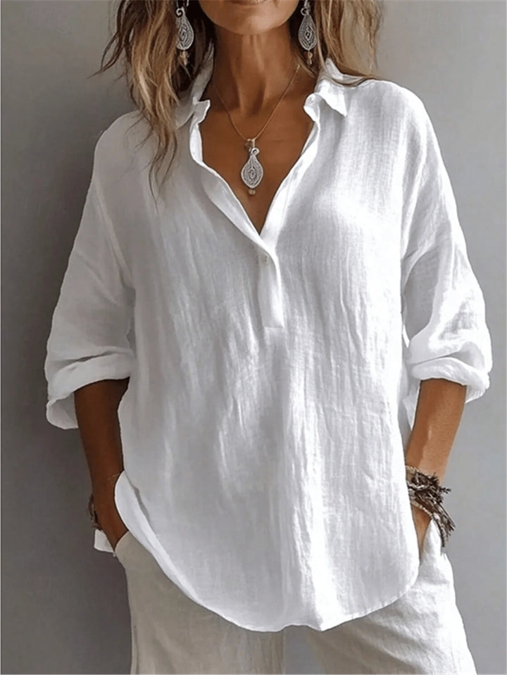Marielle™ Relaxed Button-Front Shirt