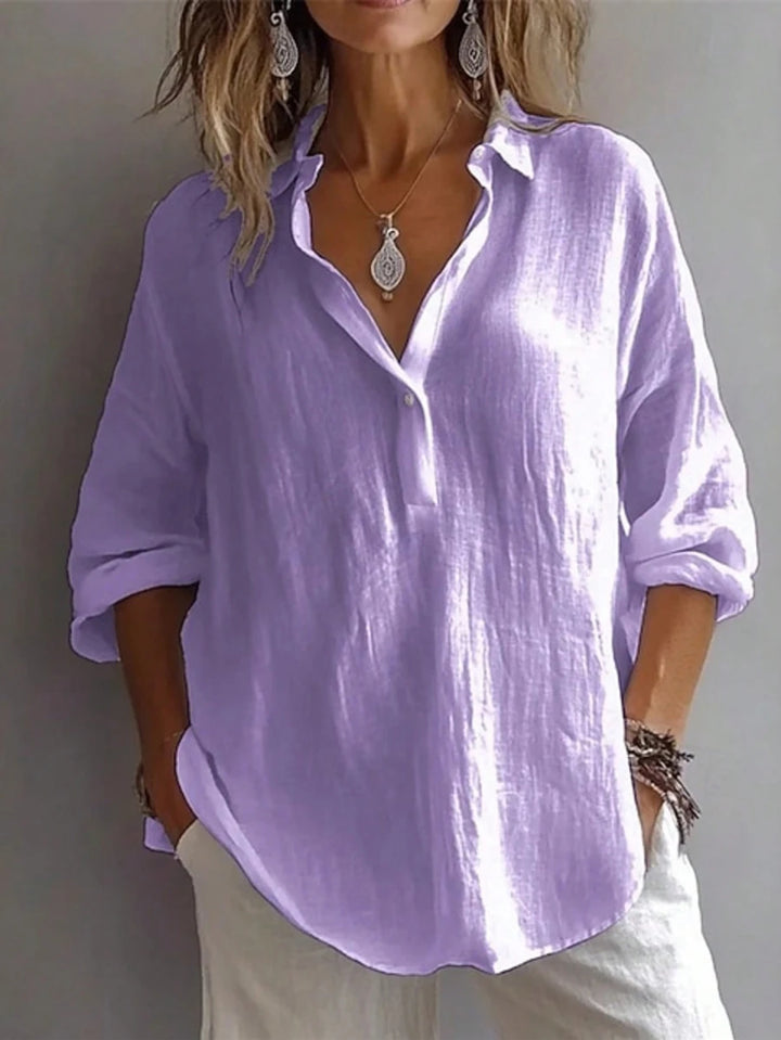 Marielle™ Relaxed Button-Front Shirt