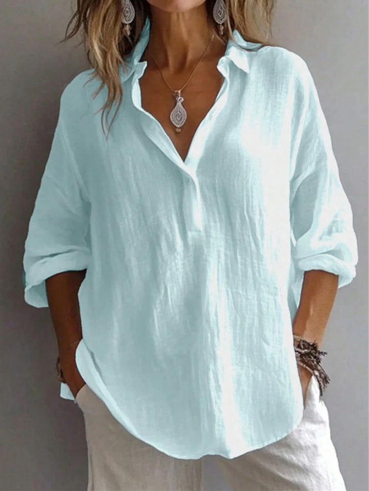 Marielle™ Relaxed Button-Front Shirt