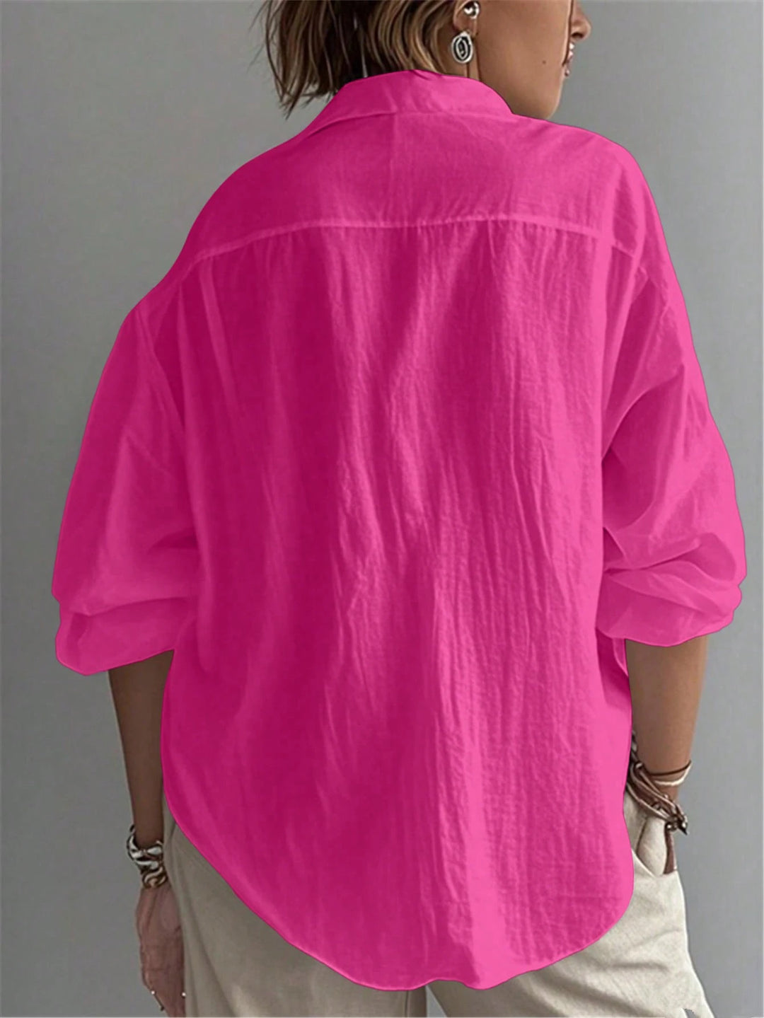 Marielle™ Relaxed Button-Front Shirt