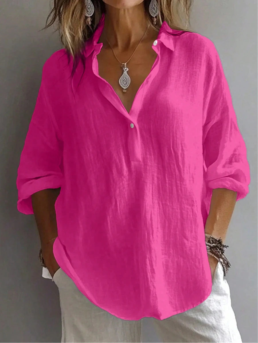 Marielle™ Relaxed Button-Front Shirt