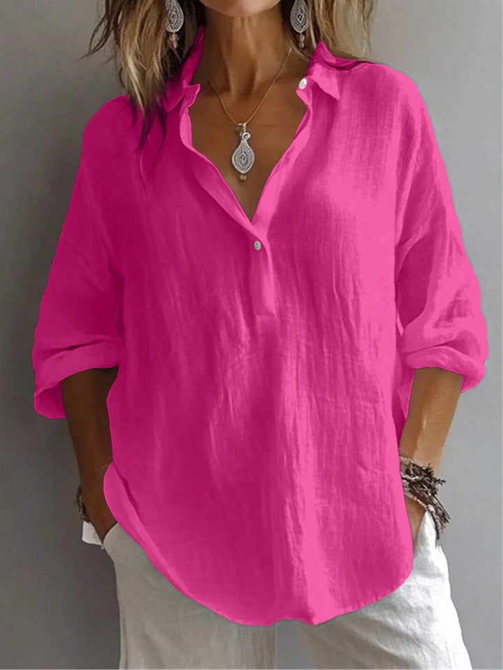 Marielle™ Relaxed Button-Front Shirt