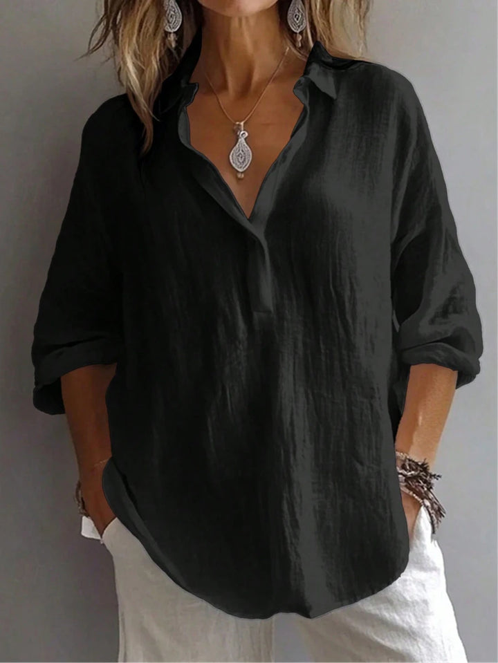 Marielle™ Relaxed Button-Front Shirt