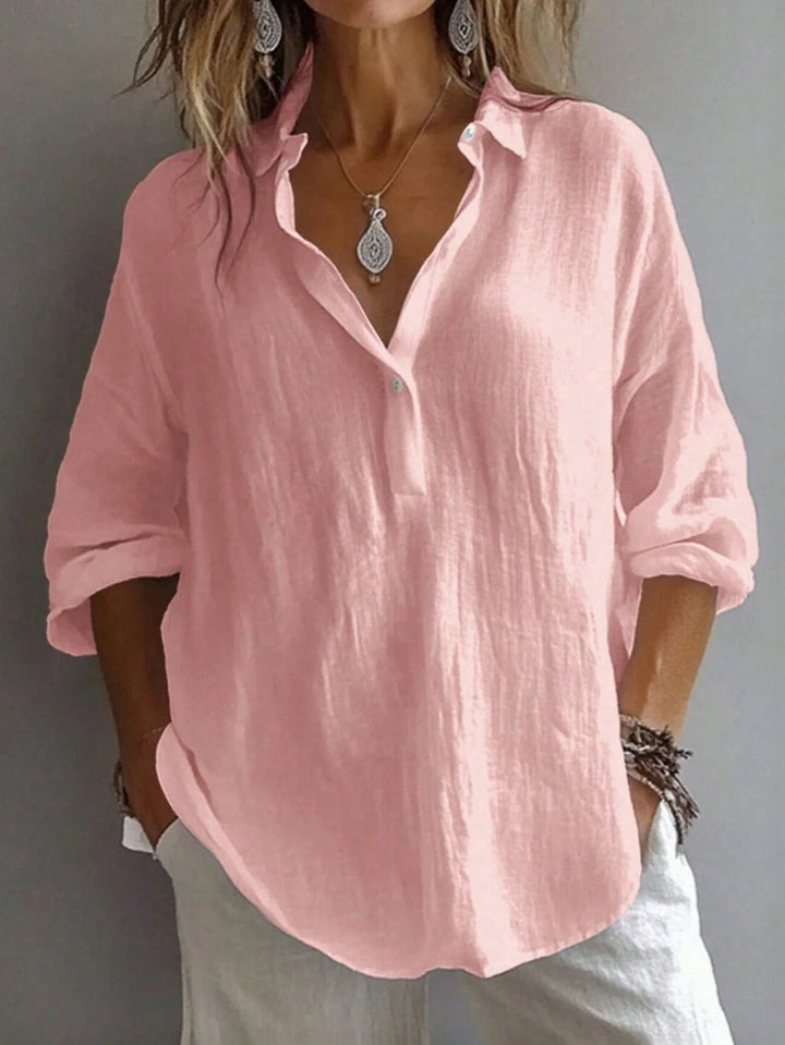 Marielle™ Relaxed Button-Front Shirt