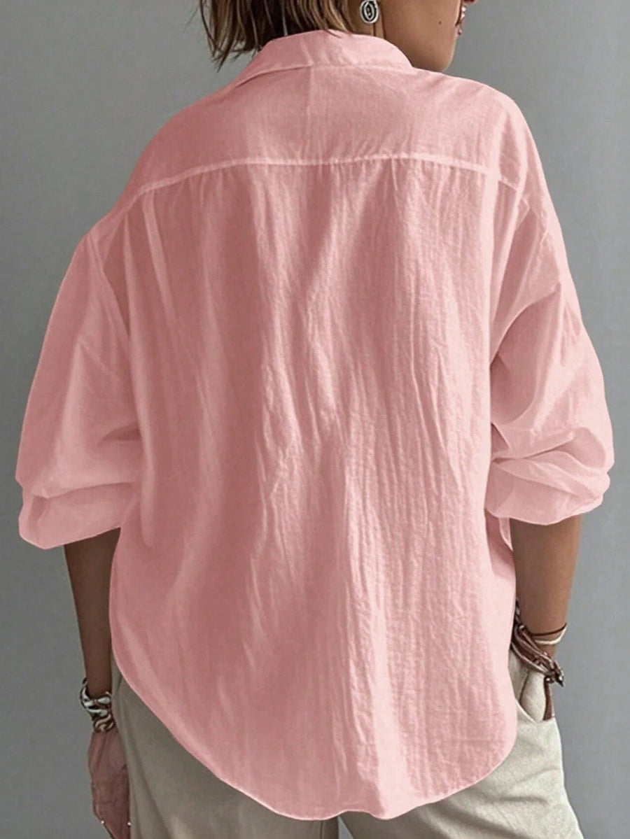 Marielle™ Relaxed Button-Front Shirt