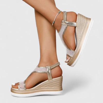 Jessica | Comfort Support Wedge Sandals