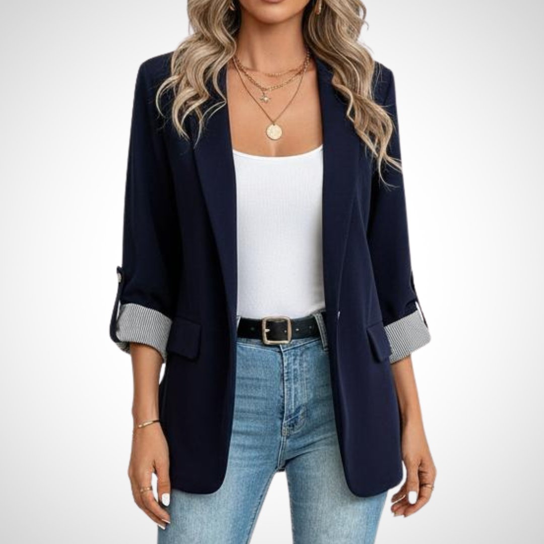 Clara™ | Stilfuld, elegant og afslappet blazer