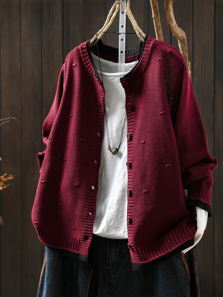 MORGANSON - THE ISOLDE | TEXTURED CARDIGAN