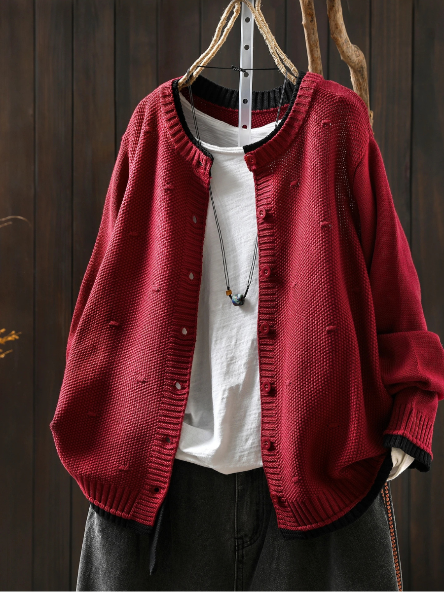 MORGANSON - THE ISOLDE | TEXTURED CARDIGAN