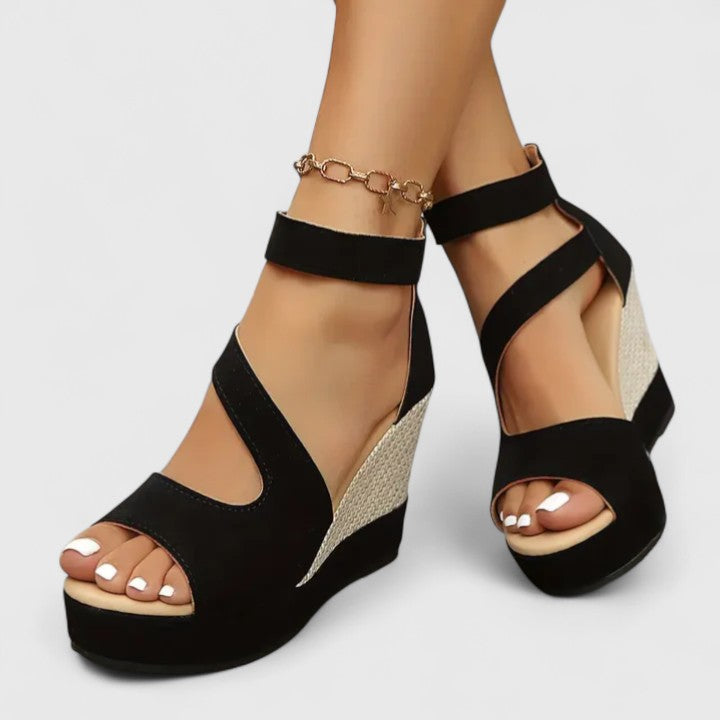 Zynavielle | Comfort Support Wedge Sandals