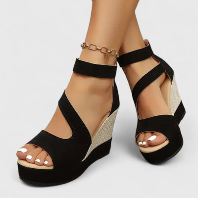 Selviana | Comfort Support Wedge Sandals