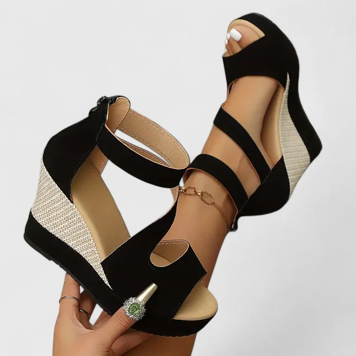 Selviana | Comfort Support Wedge Sandals