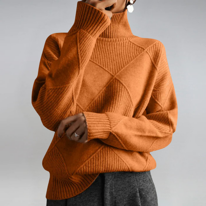 Lauren | Luxe Cashmere feel Turtleneck Sweater