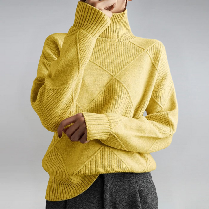 Lauren | Luxe Cashmere feel Turtleneck Sweater