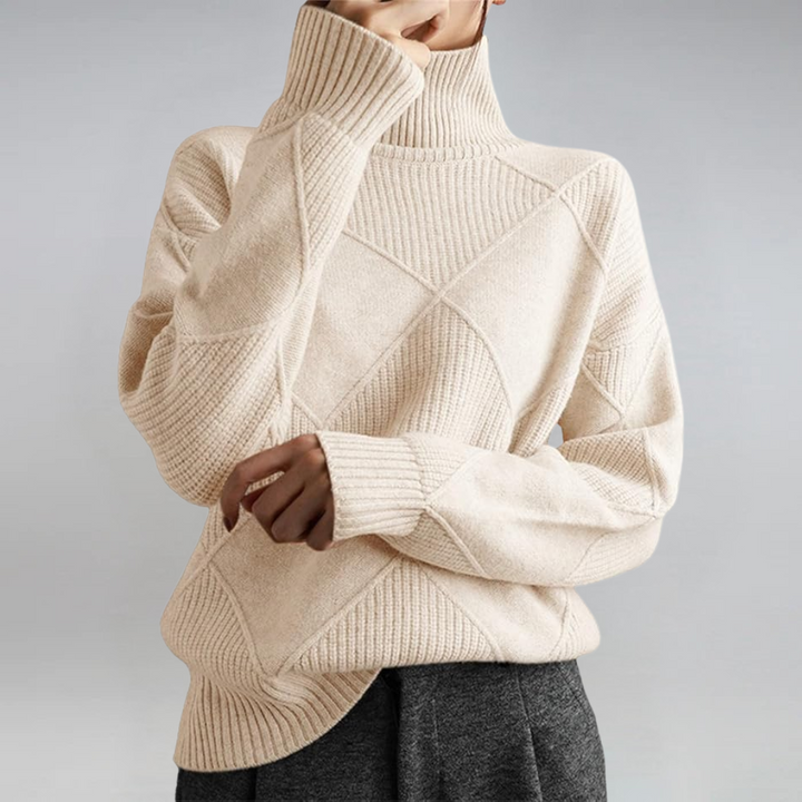 Lauren | Luxe Cashmere feel Turtleneck Sweater