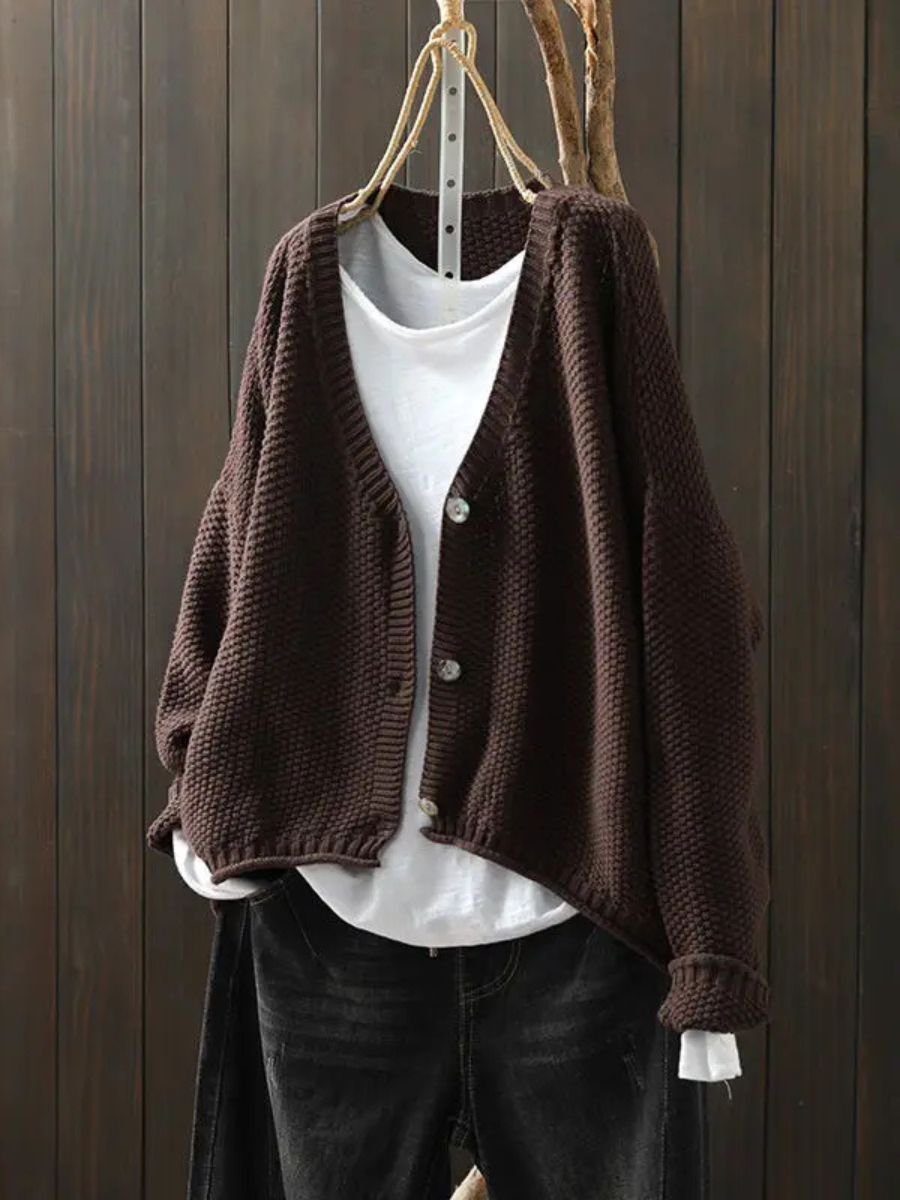 MORGANSON - CORALIE | KNIT CARDIGAN