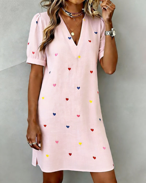 The Elara Heartline Dress