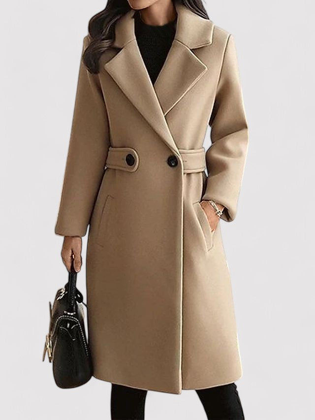 Addison | Belted Winter Wool Coat