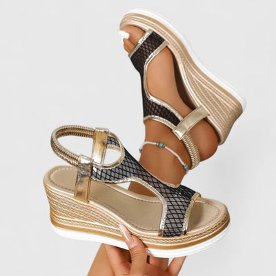 Jessica | Comfort Support Wedge Sandals