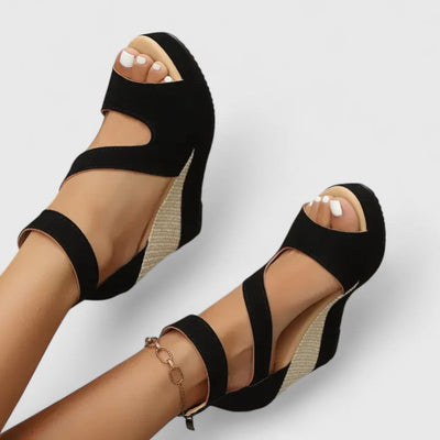 Zynavielle | Comfort Support Wedge Sandals