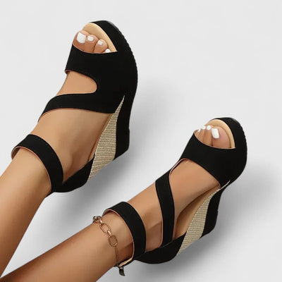 Selviana | Comfort Support Wedge Sandals