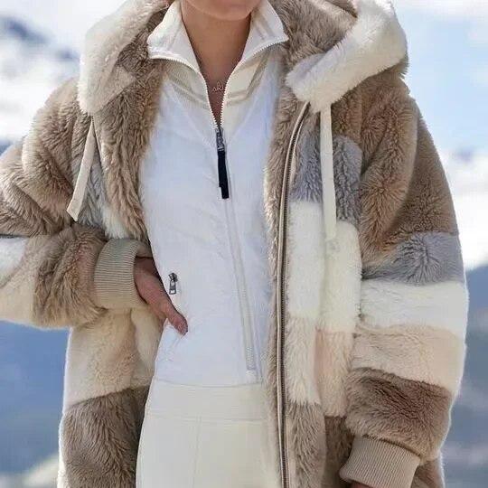 Andrea | Winter Jacket with Hood and Zipper
