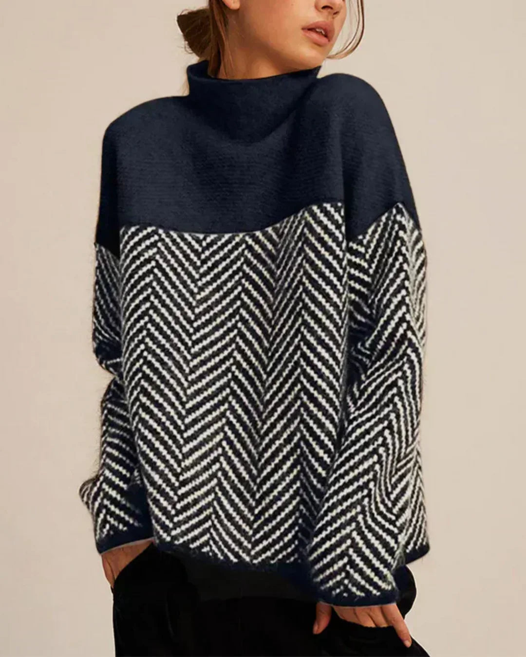 Eleanor™ | Cotton Turtleneck Sweater