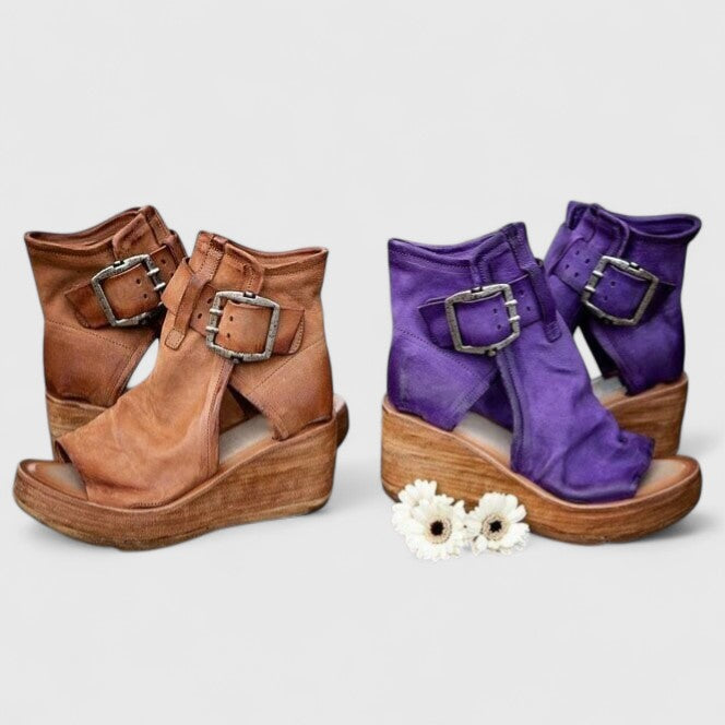Jess | Comfort Support Wedge Sandals