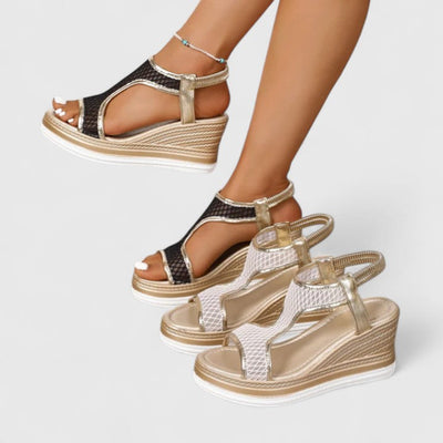 Jessica | Comfort Support Wedge Sandals