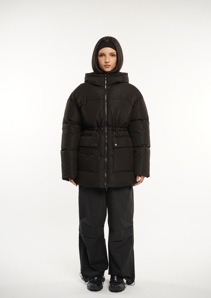 EVA | HOODED PUFFER JACKET SPLASHPROOF