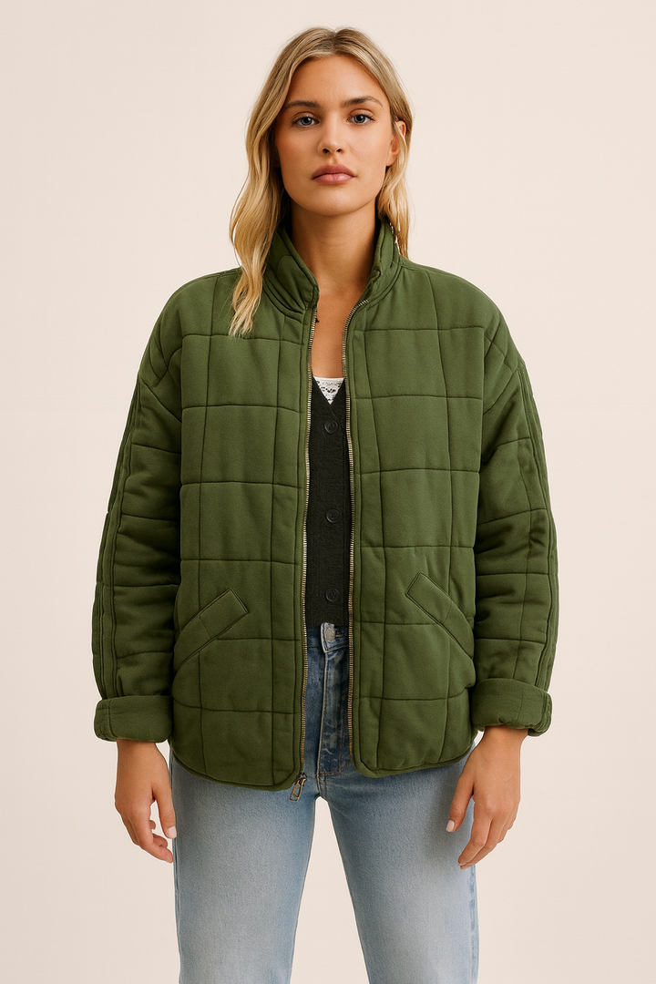 AUDREY - OVERSIZED MID SEASON JACKET