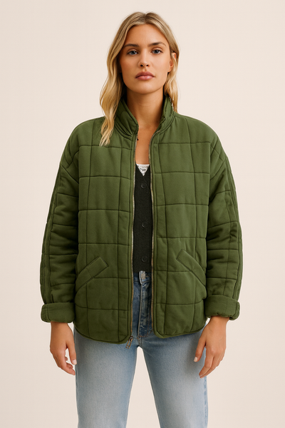 AUDREY - OVERSIZED MID SEASON JACKET