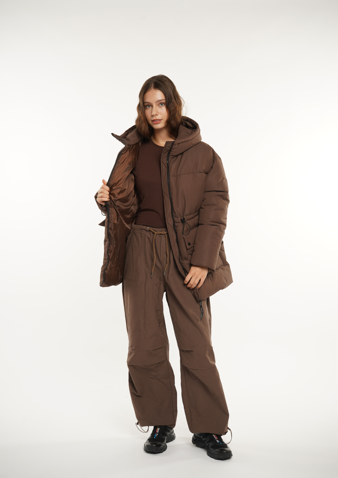 EVA | HOODED PUFFER JACKET SPLASHPROOF