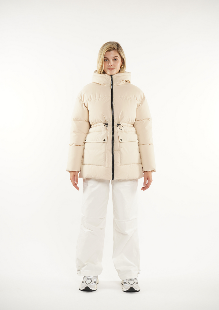 EVA | HOODED PUFFER JACKET SPLASHPROOF