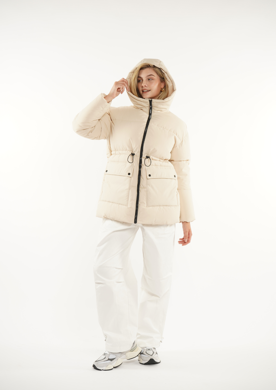 EVA | HOODED PUFFER JACKET SPLASHPROOF