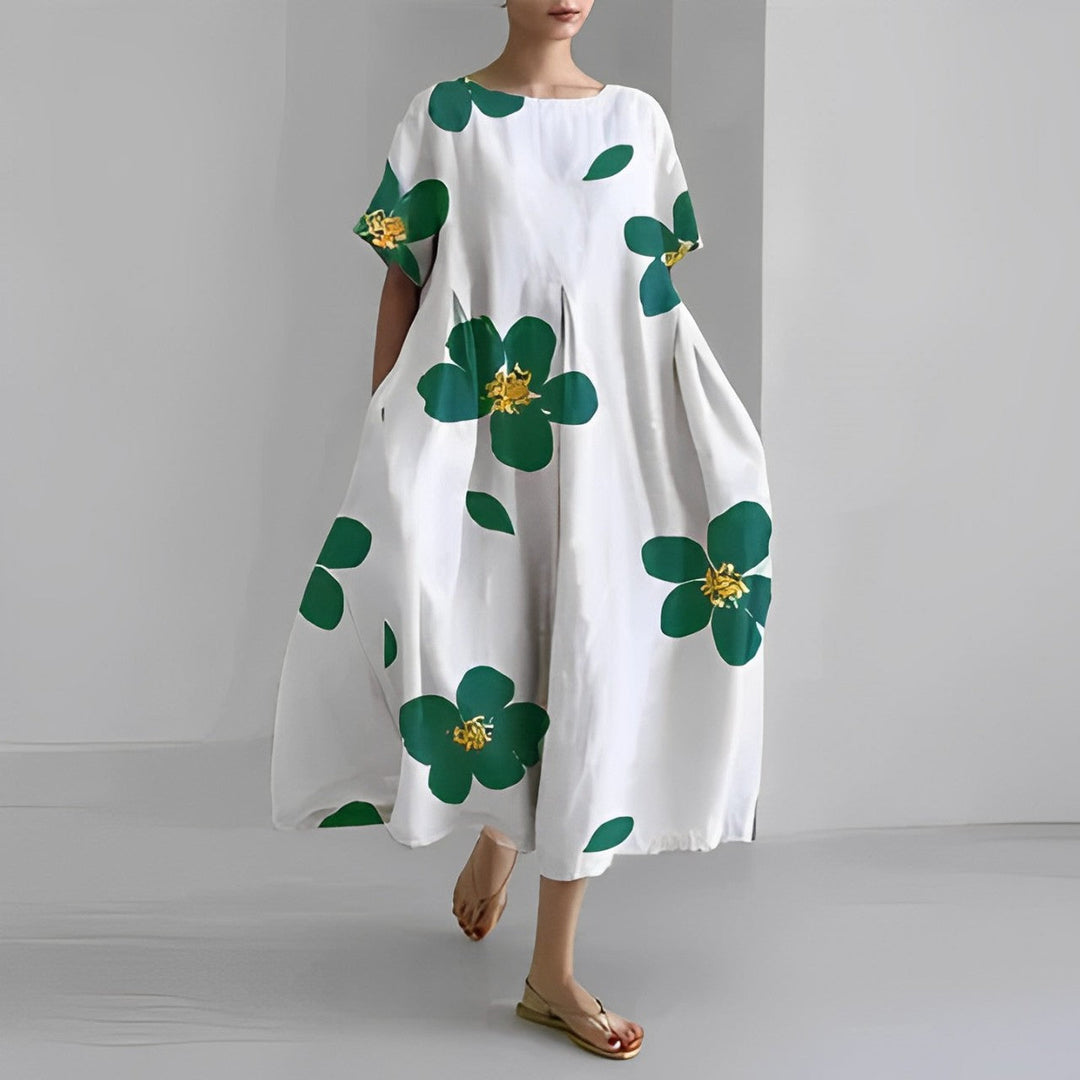 Elena Garden Grace Dress – Flowy Boho Dress