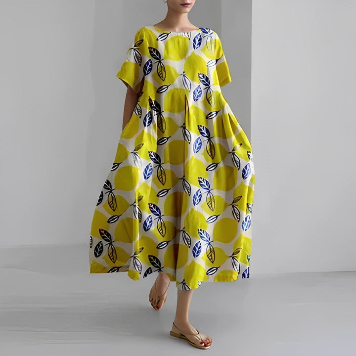 Elena Garden Grace Dress – Flowy Boho Dress