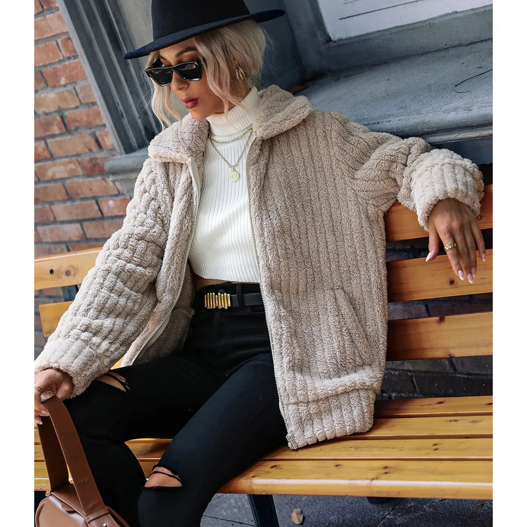 Ava Iris | Elegant Fur Jacket