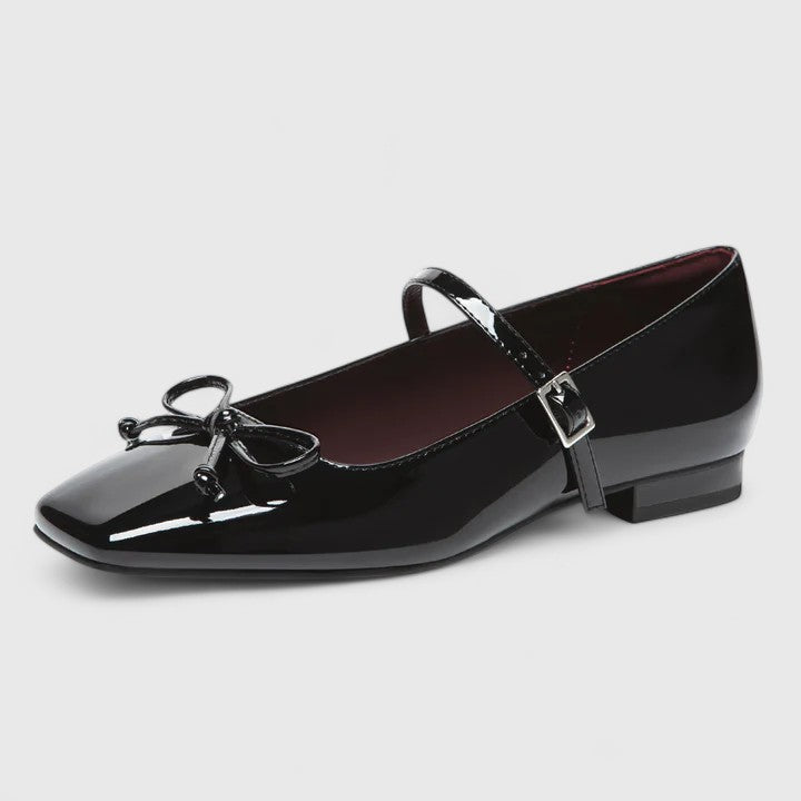 Rozalina | Comfort Support Square Toe Ballet Flats Shoes
