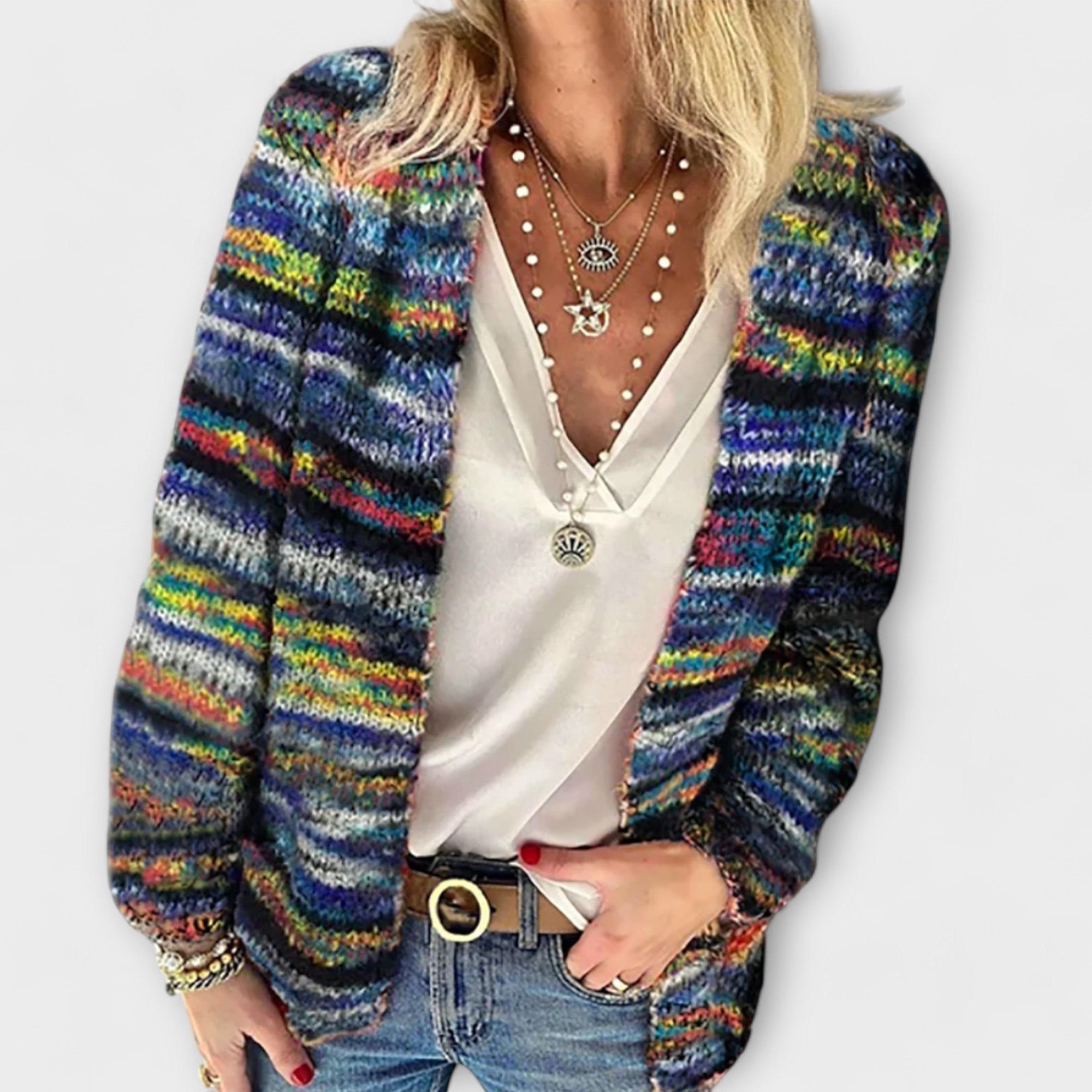 Zen™ – Vibrant & Cozy Knit Cardigan
