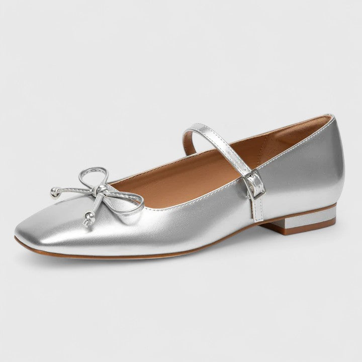 Rozalina | Comfort Support Square Toe Ballet Flats Shoes