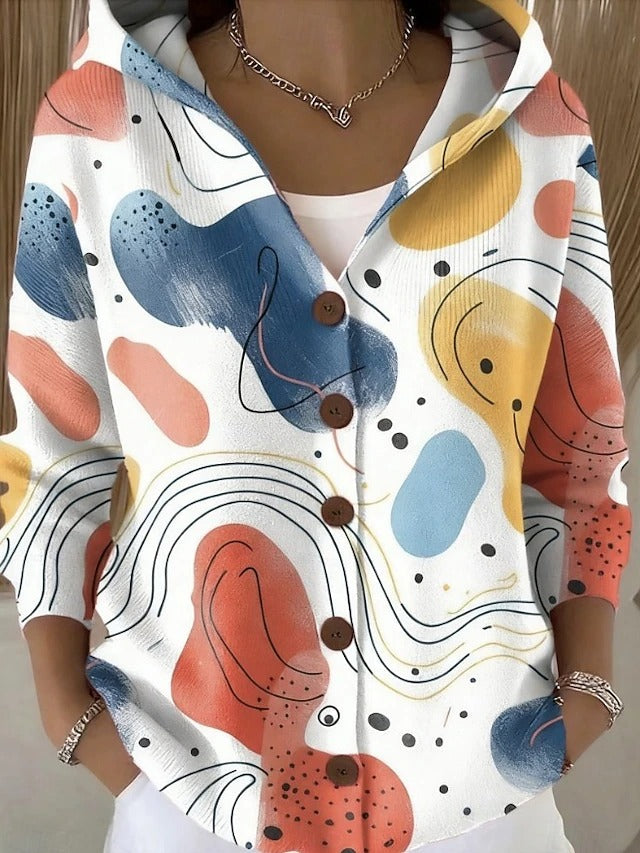 Selena - Artistic Warm Long Cardigan