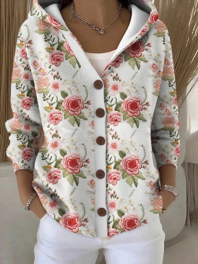 Selena - Artistic Warm Long Cardigan