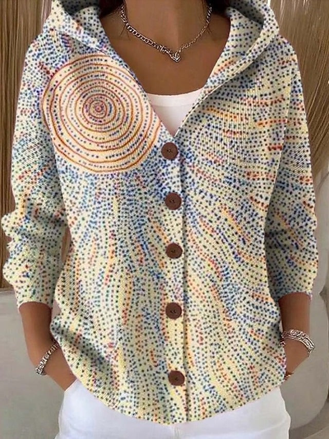 Selena - Artistic Warm Long Cardigan